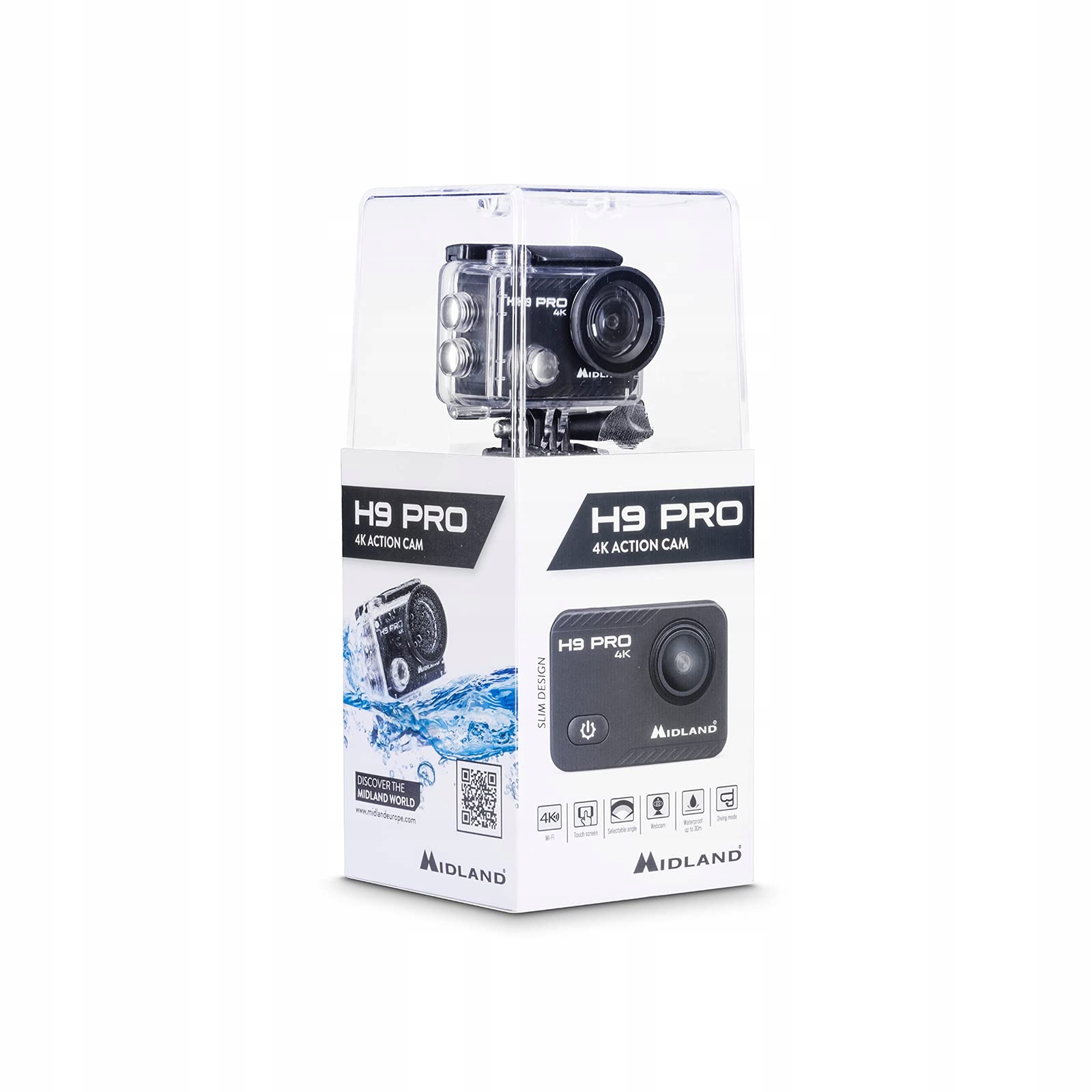 MIDLAND Kamera Sportowa H9 Pro WiFi Ultra HD 4K C1518 — miniatura 7