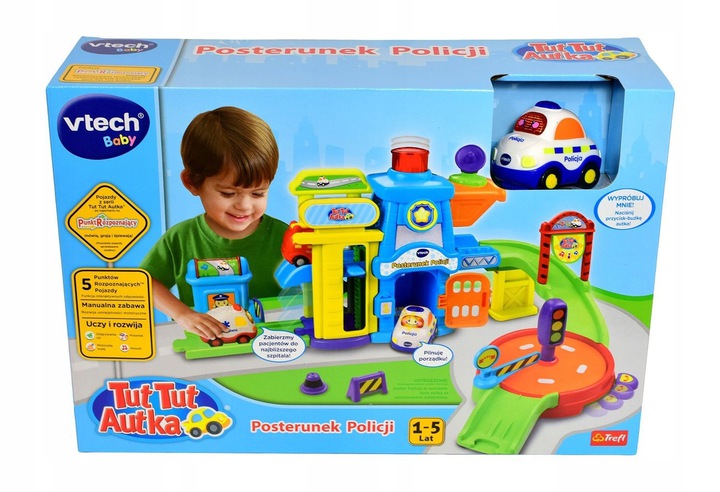 VTECH BABY TUT TUT AUTKA POSTERUNEK POLICJI 61073