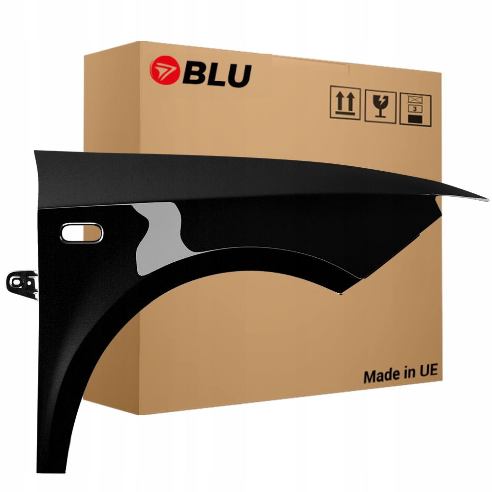 Blu Blatník Seat Ibiza IV 4 6J LZ9Y pravý černý 08-17 přední PhantomSchwarz