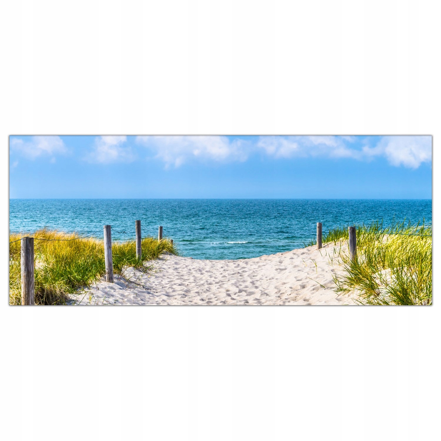 

Obraz na szkle Foto Morze Bałtyckie Plaża 125x50