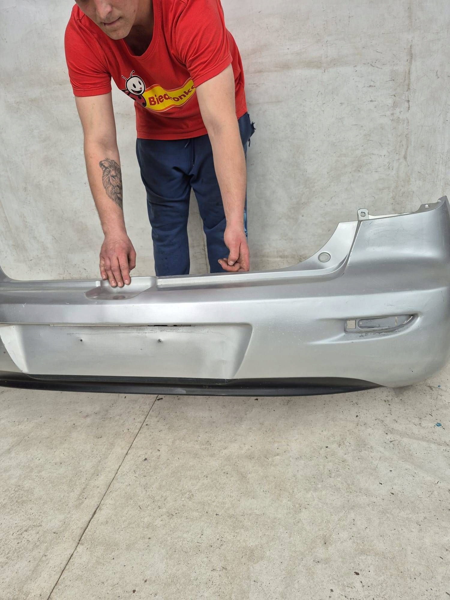 MAZDA 3 III 03-06 bumper rear part rear BP4K-50221