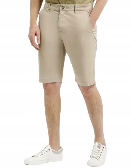 Cross Jeans Kraťasy Béžové Leom A 565-280 38