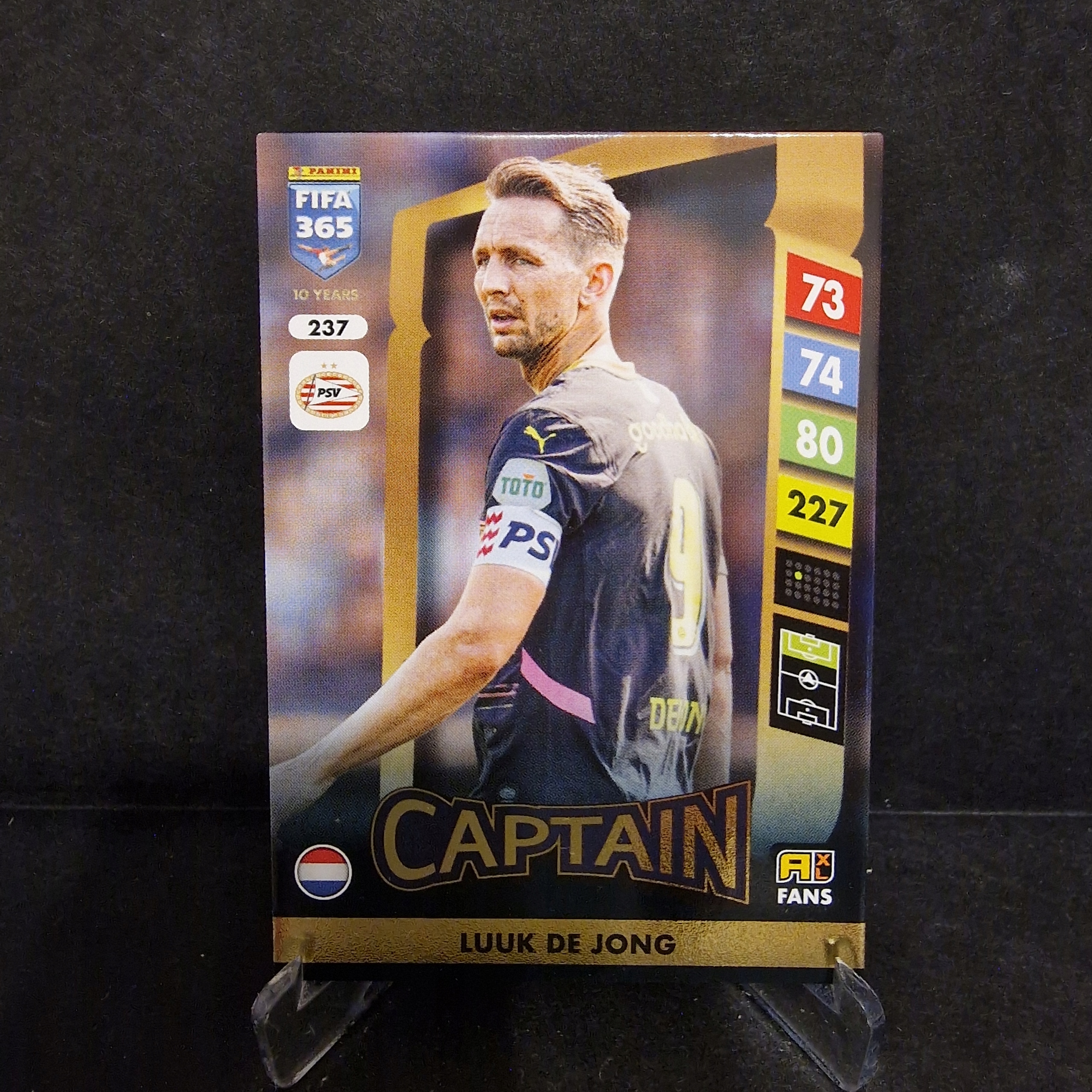 2025 Panini Fifa 365 Luuk de Yong 237 Psv Eindhoven /LT14