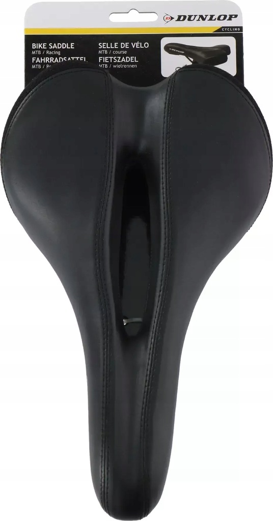 Siodełko rowerowe MTB miejskie profilowane DUNLOP Marka Dunlop