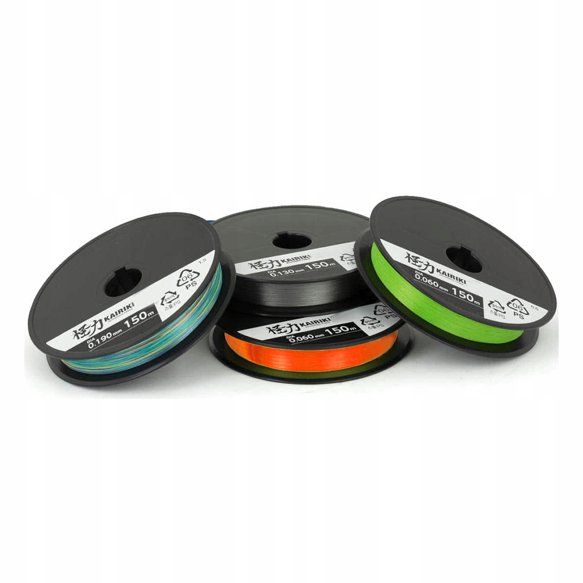 Plecionka Shimano Kairiki 4splot 0,130mm 4,5kg 150m jasnozielona