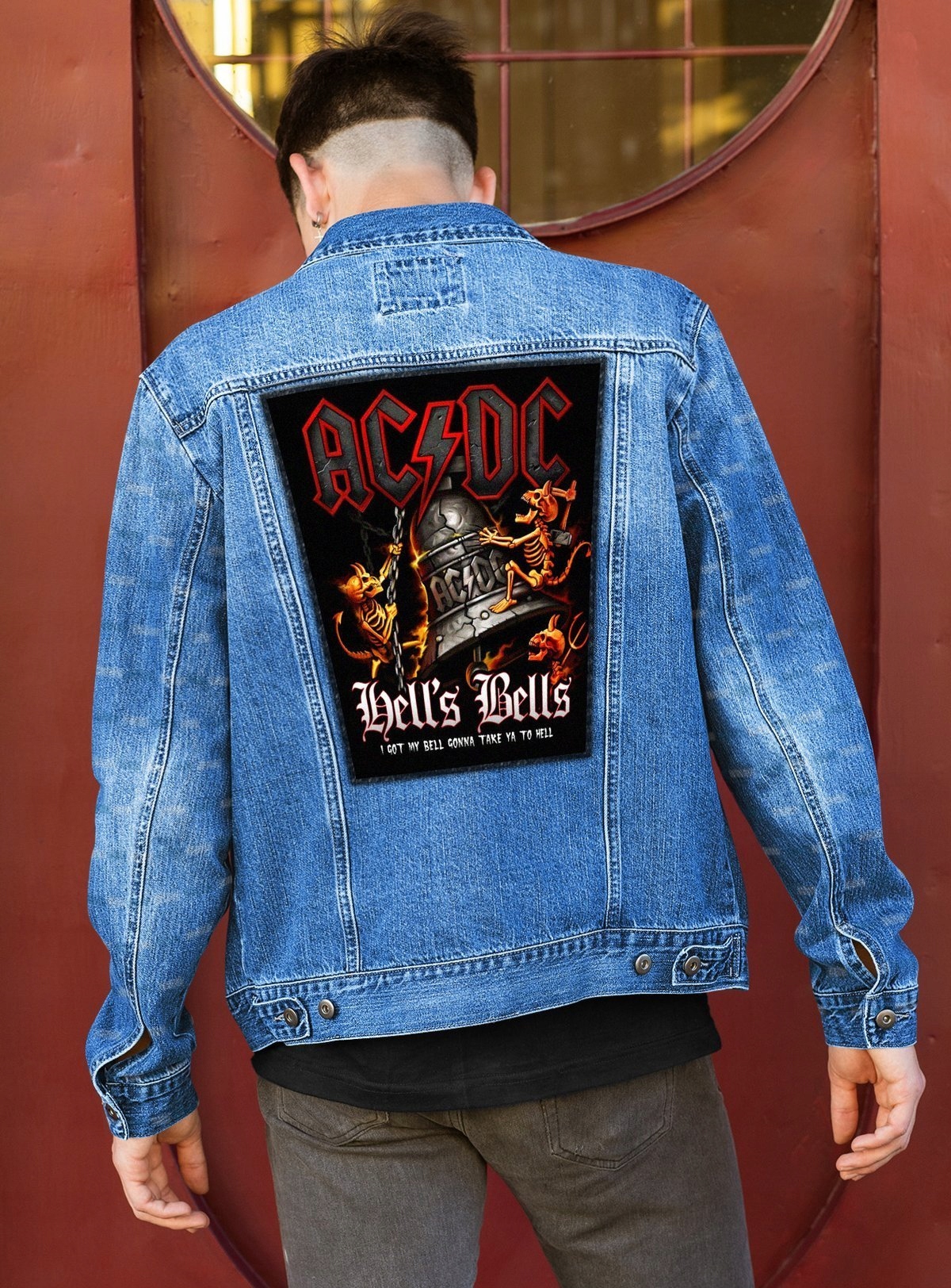 Ekran AC DC Mega Naszywka Rodzaj gadżetu muzyczny