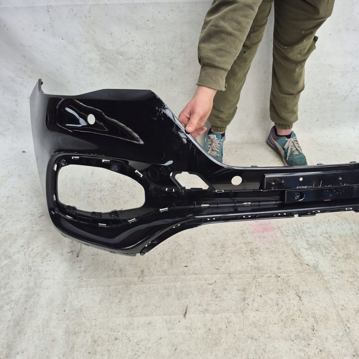 MG HS 18- bumper front front PDC P10021135
