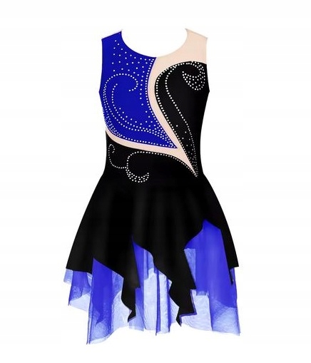 Strój Do Gimnastyki Balet Body Sukienka Do Tańca Tutu 110 116 Nr 1643