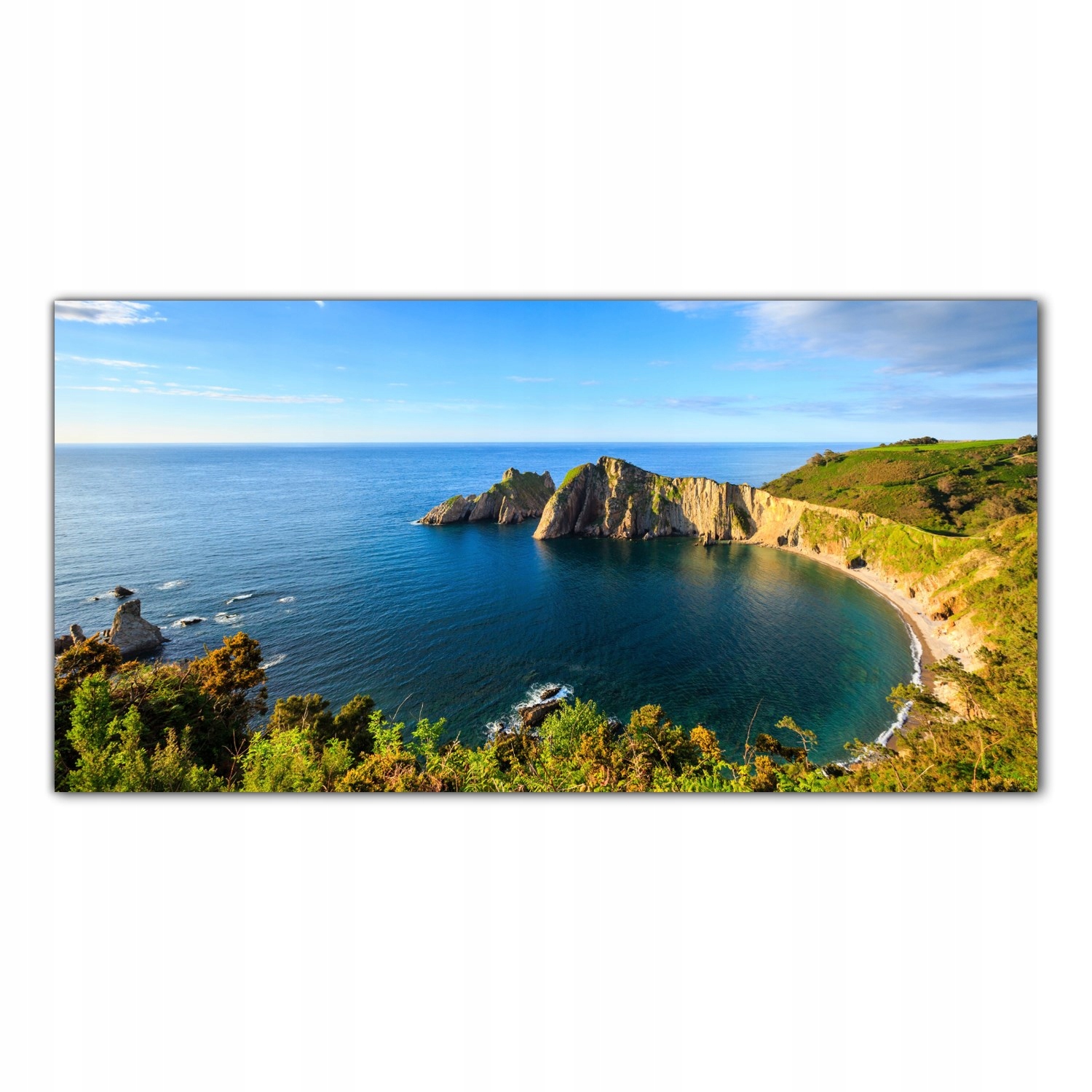 

Obraz na szkle Foto Plaża Wybrzeże Morze 140x70