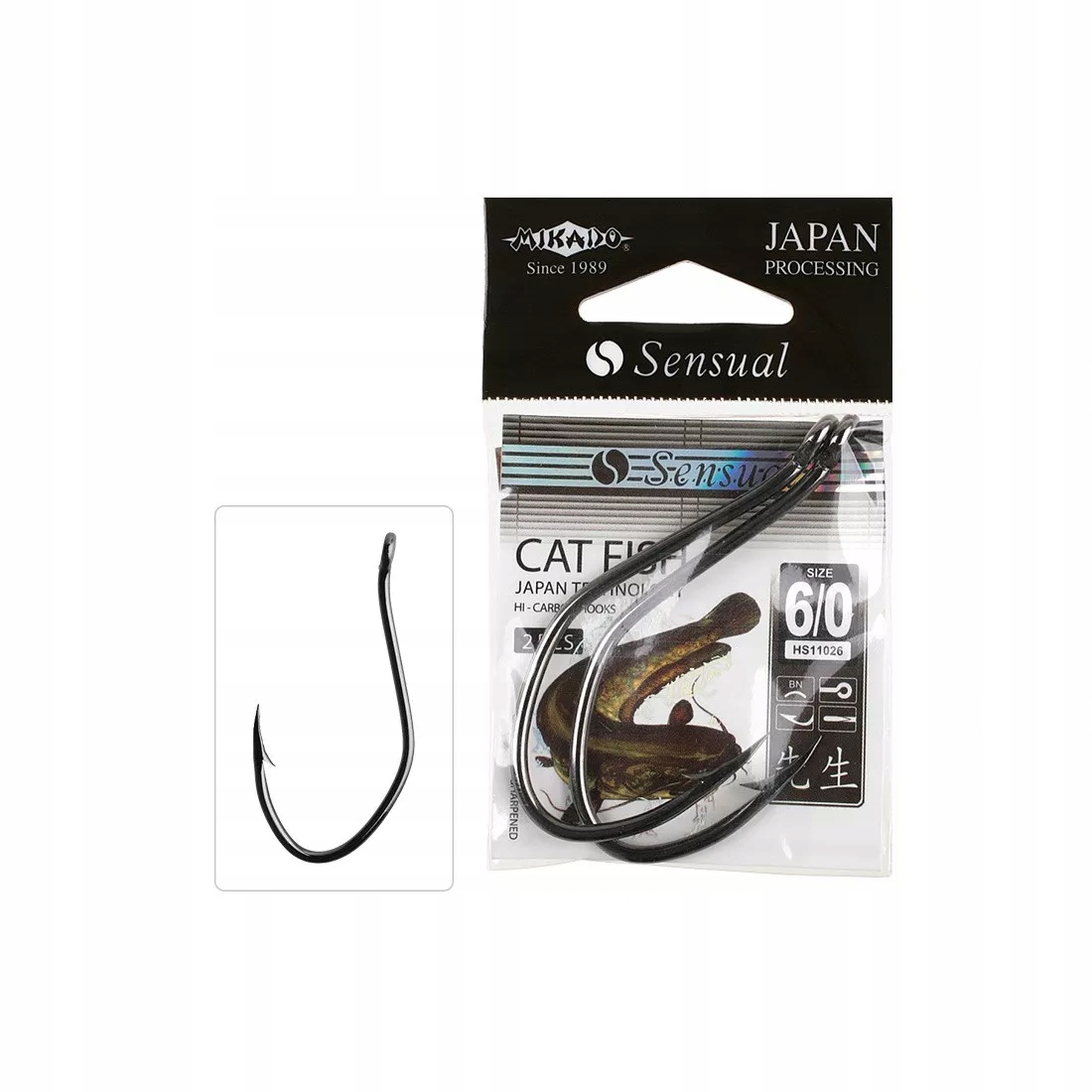 

Haczyk Mikado Sensual Cat Fish 4/0 Bn