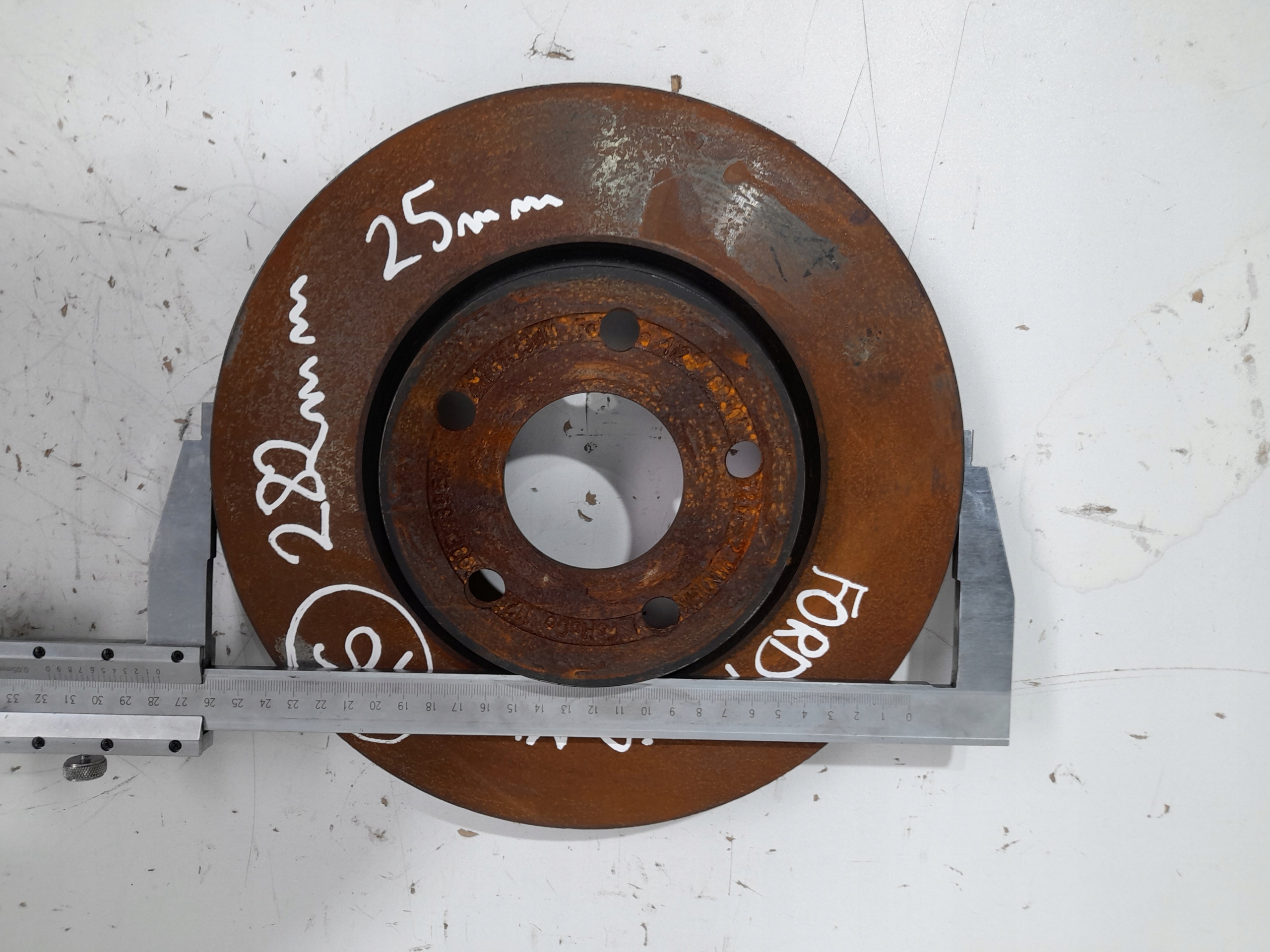 discs brake plates FORD PUMA MK2 (T6)