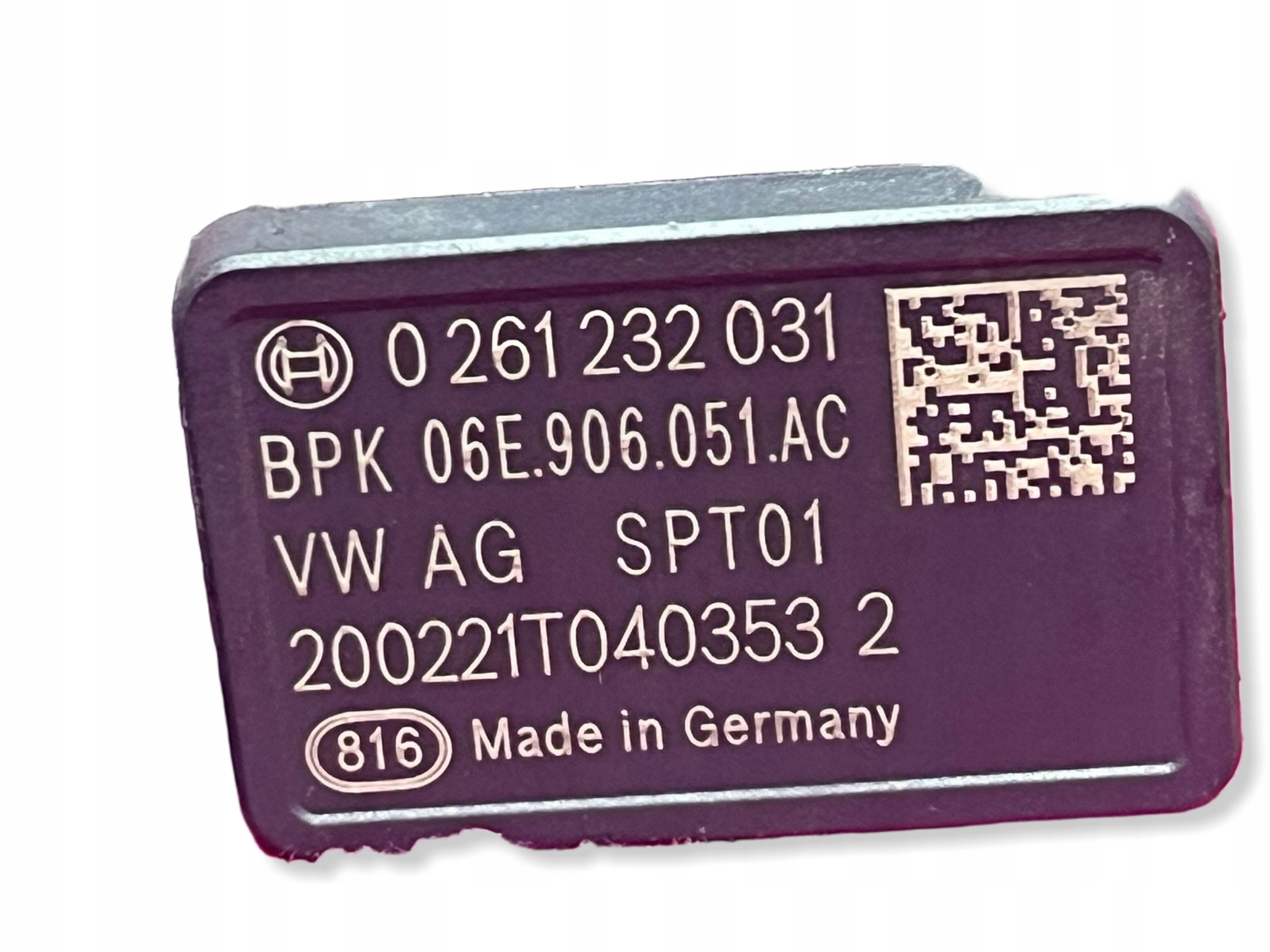 Sensor Druck MAP AUDI Q8 06E906051AC !J