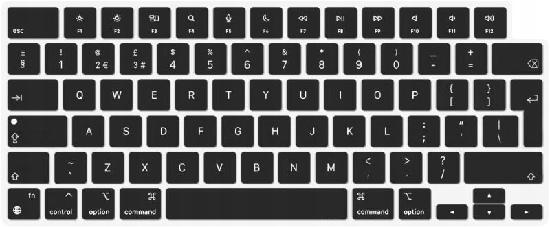 

Nakładka Klawiatura Macbook Pro 14 A2442 M1