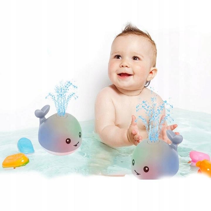 WIELORYB FONTANNA ŚWIECĄCA DO KĄPIELI WANNY WODY EAN (GTIN) 5902444083104