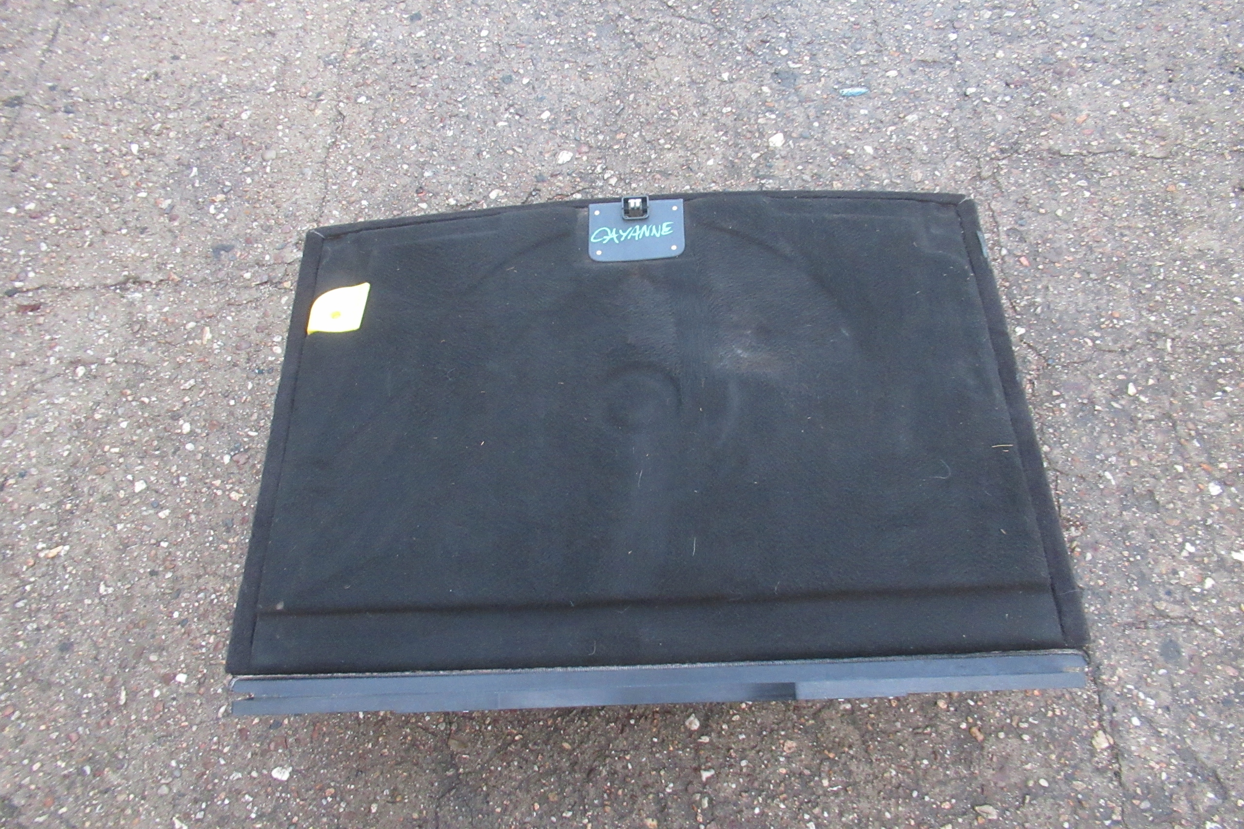 PORSCHE CAYENNE 09R floor mats boot