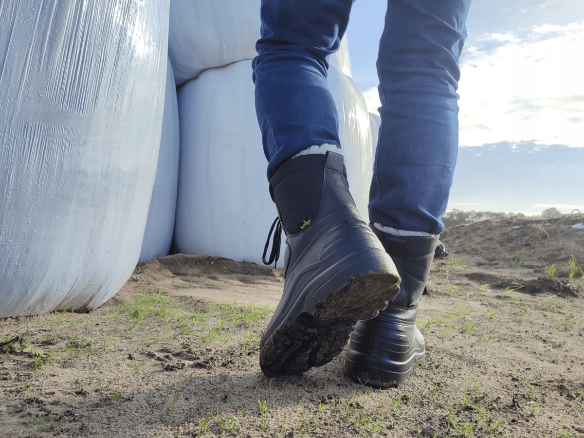 KALOSZE MĘSKIE ŚNIEGOWCE OCIEPLANE POLSKIE PIONIER 908 LEMIGO 46 Materiał wkładki inny