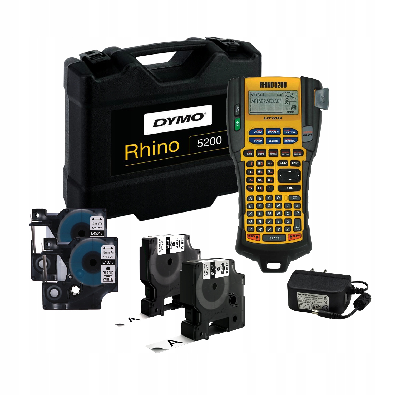 Tlačiareň Dymo Rhino 5200 kufor 4 pásky Zadarmo D1