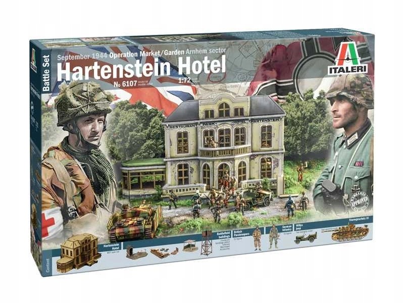 Italeri diorama Hotel Hartenstein (1:72)