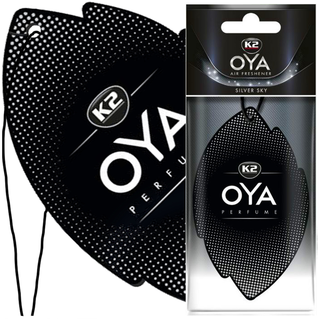 

Zapach samochodowy zawieszka K2 Oya Silver Sky