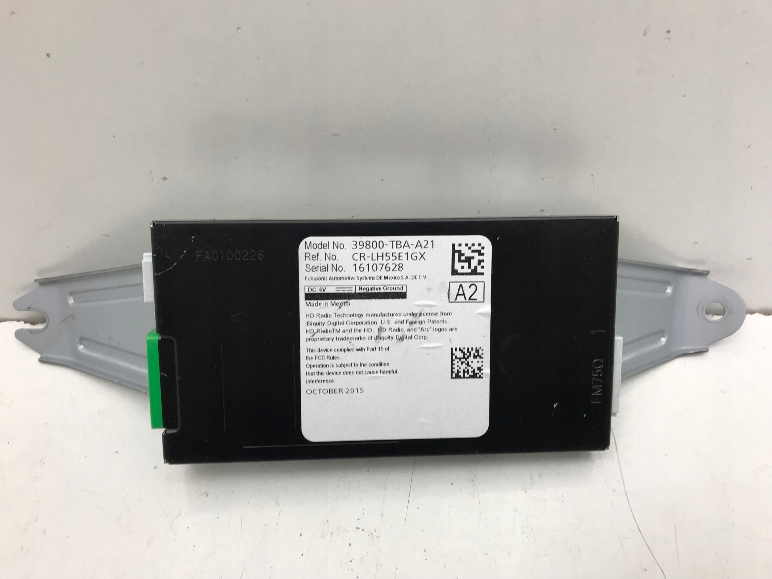 39800-TBA-A21 - HONDA CIVIC X МОДУЛЬ РАДІО ТЮНЕР АНТЕНА 2017-