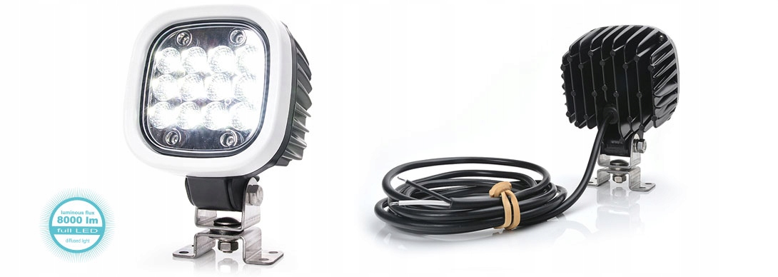 LAMPA ROBOCZA HALOGEN 8000 lm 12 70V 77W MEGA MOC Part number W130 1214