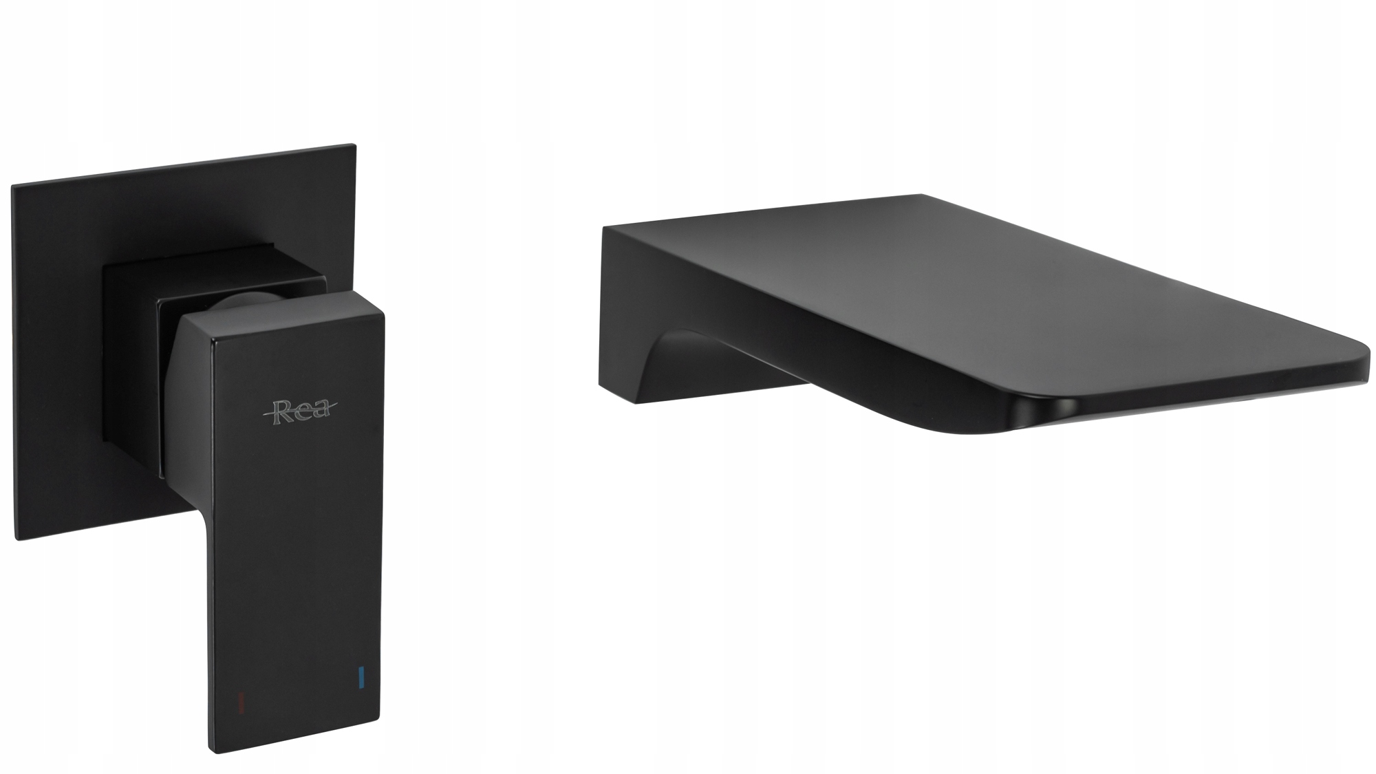 Podomietková Umývadlová Batéria Mason Čierna Matná Čierna