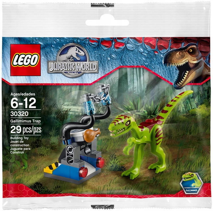 Lego Jurský svět 30320 Gallimimus Trap sáček stavebnice unikát