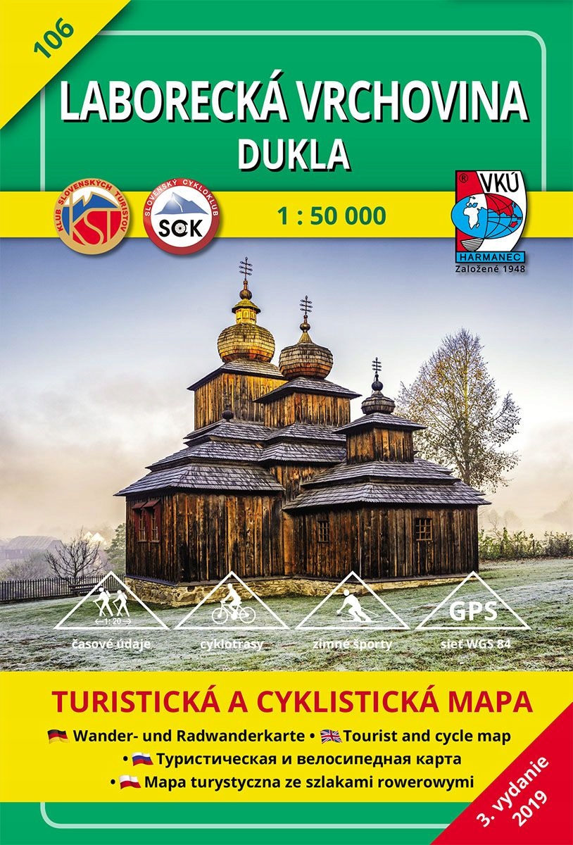 S106 Laborecka vrchovina, Dukla Vojensky kartograficky ustav