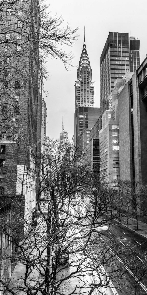 Plakát 50x100 cm Chrysler Building v New Yorku 2, Assaf Frank