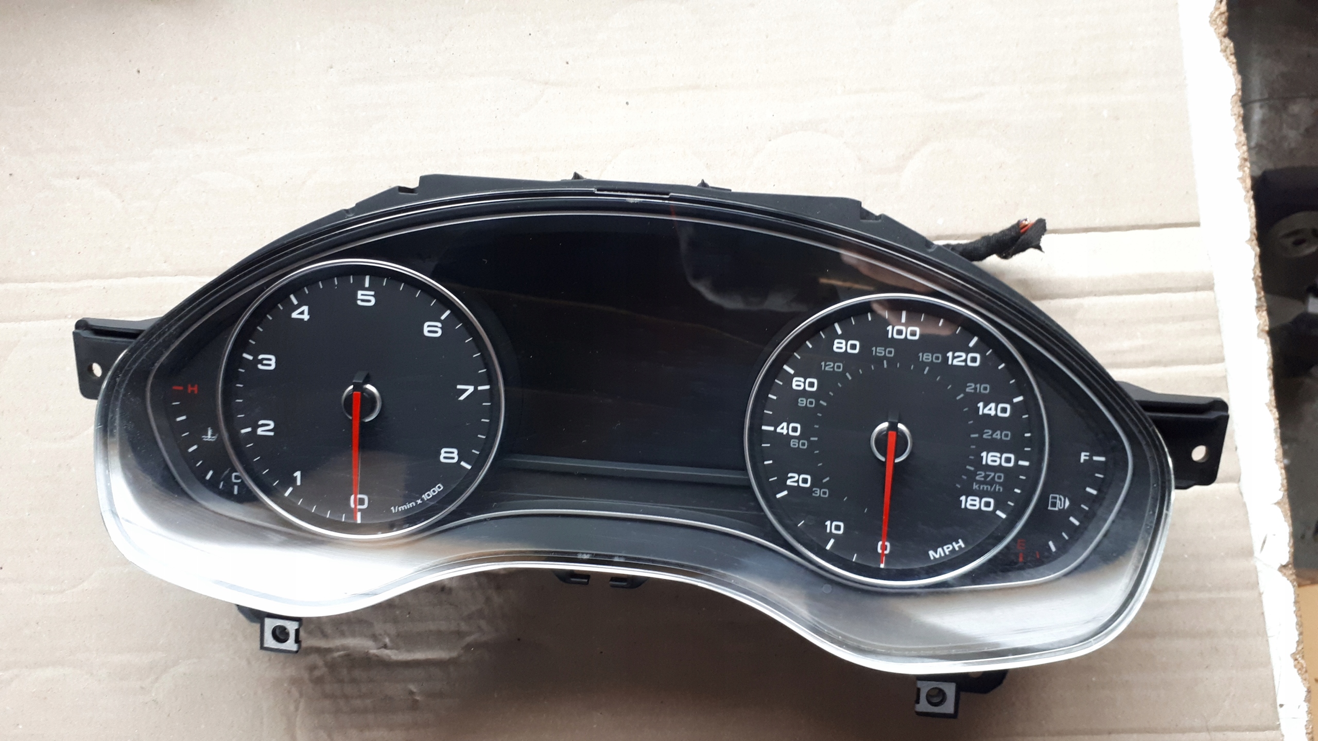 A6 C7 4G dials clock dials 3.0 TFSI USA petrol