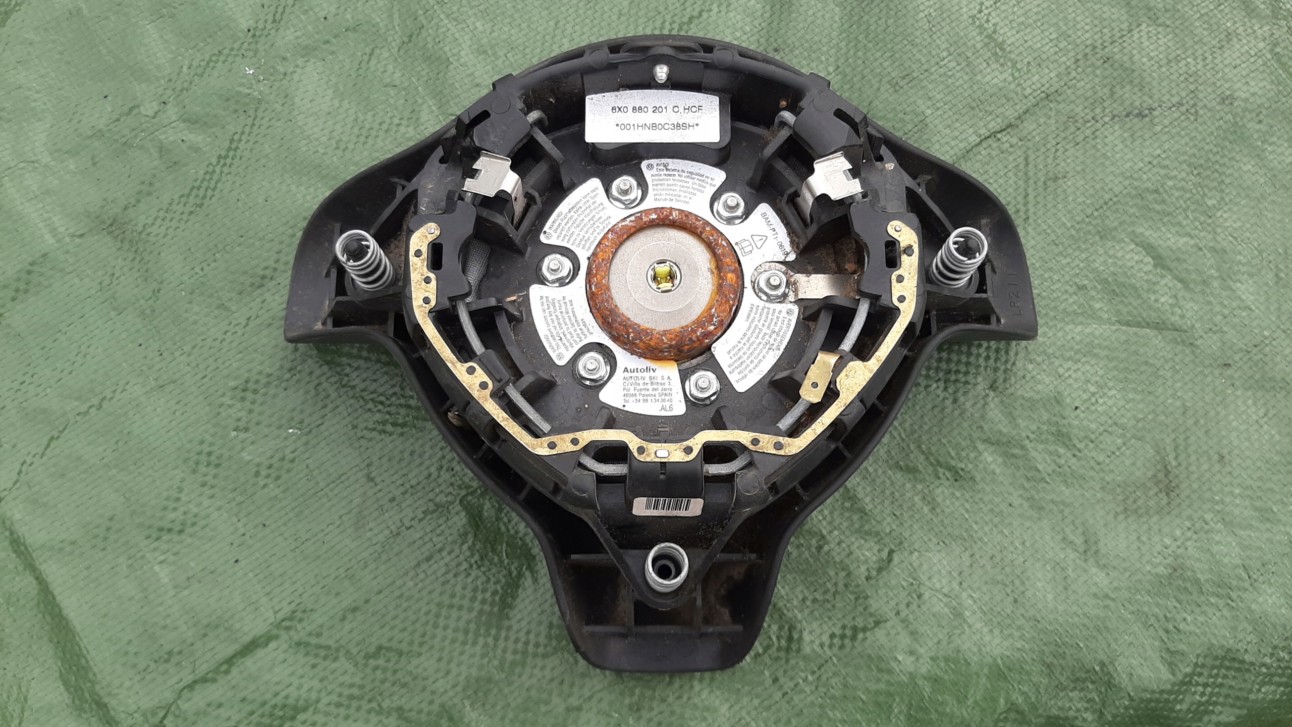airbag driver´s VOLKSWAGEN LUPO 6X0 880 201A