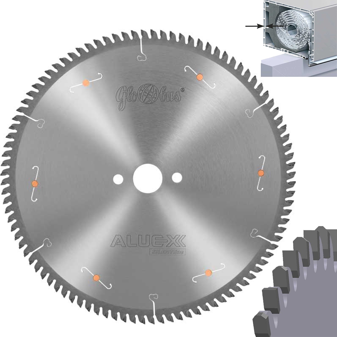 Pila na hliníkové slitiny měkká Hm 300x30x3,2/2,5/96z GA5 (Cu) otw.COMBO