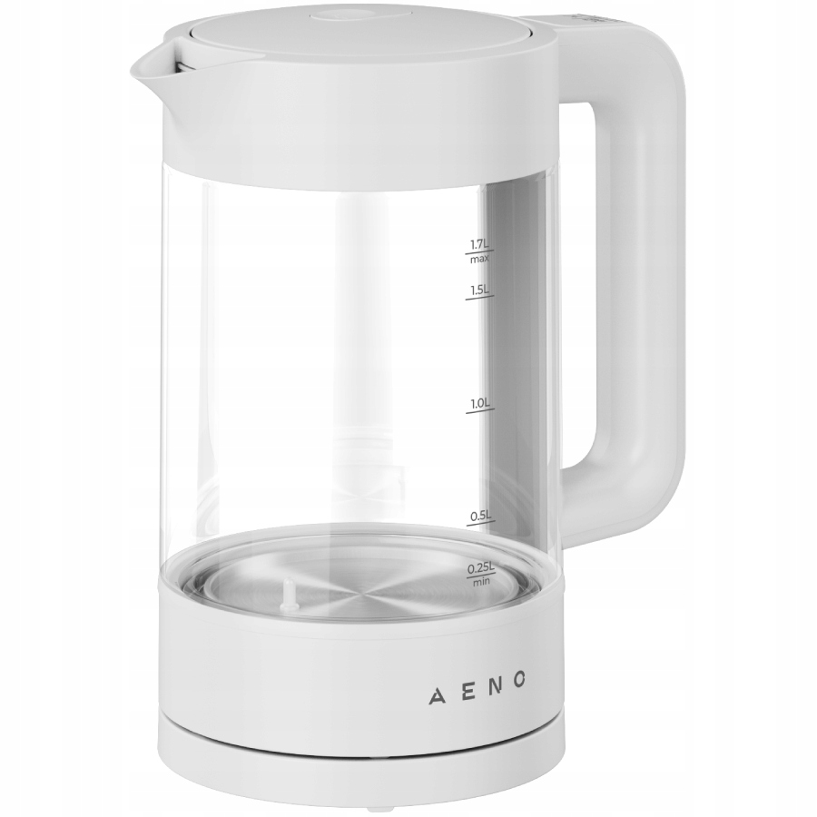 AENO EK5 Czajnik 1,7L regulacja 40-100°C Strix biały — 10