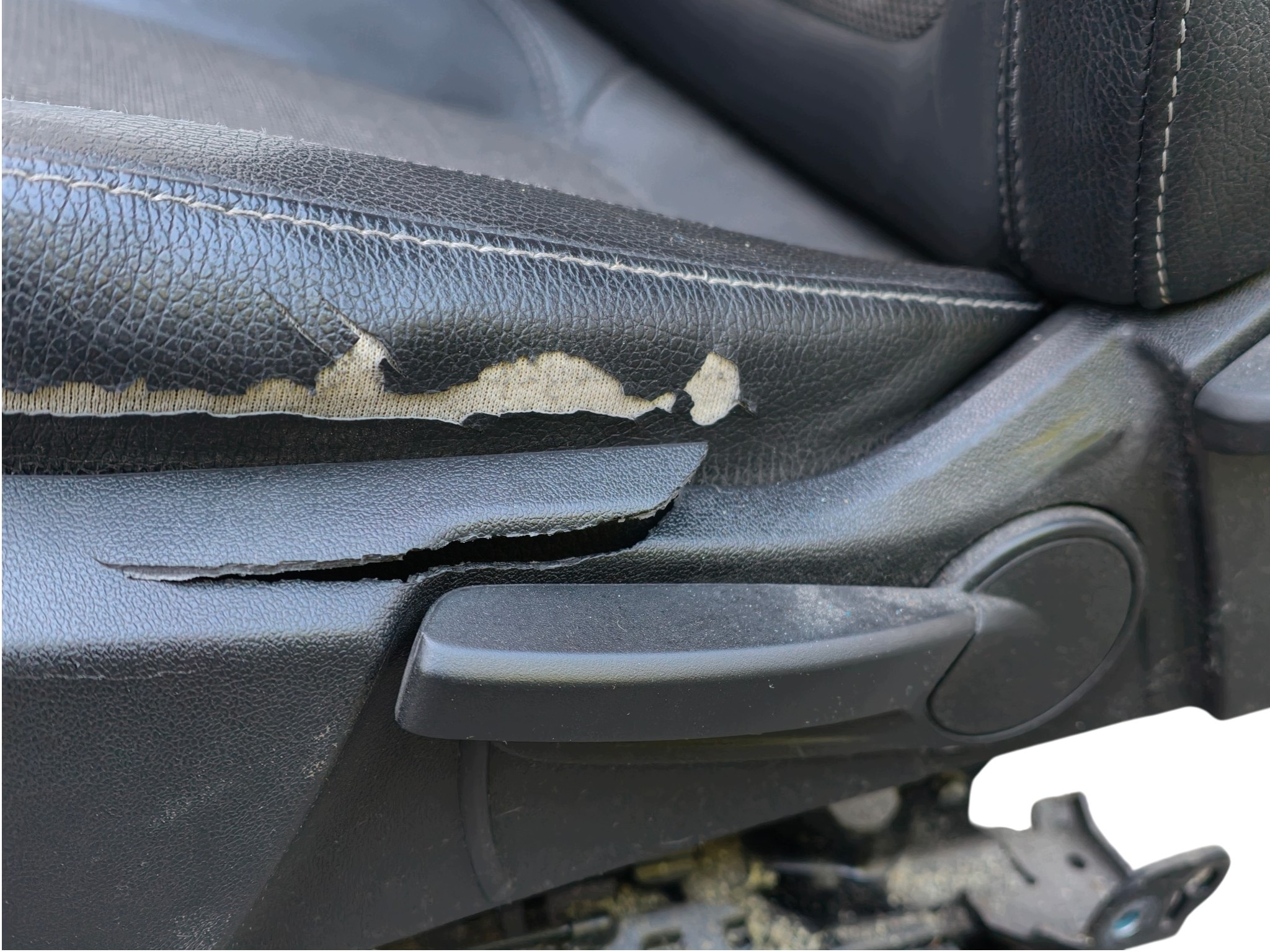 OPEL ASTRA J IV seat left front driver´s semi leather PODGRZEWANY