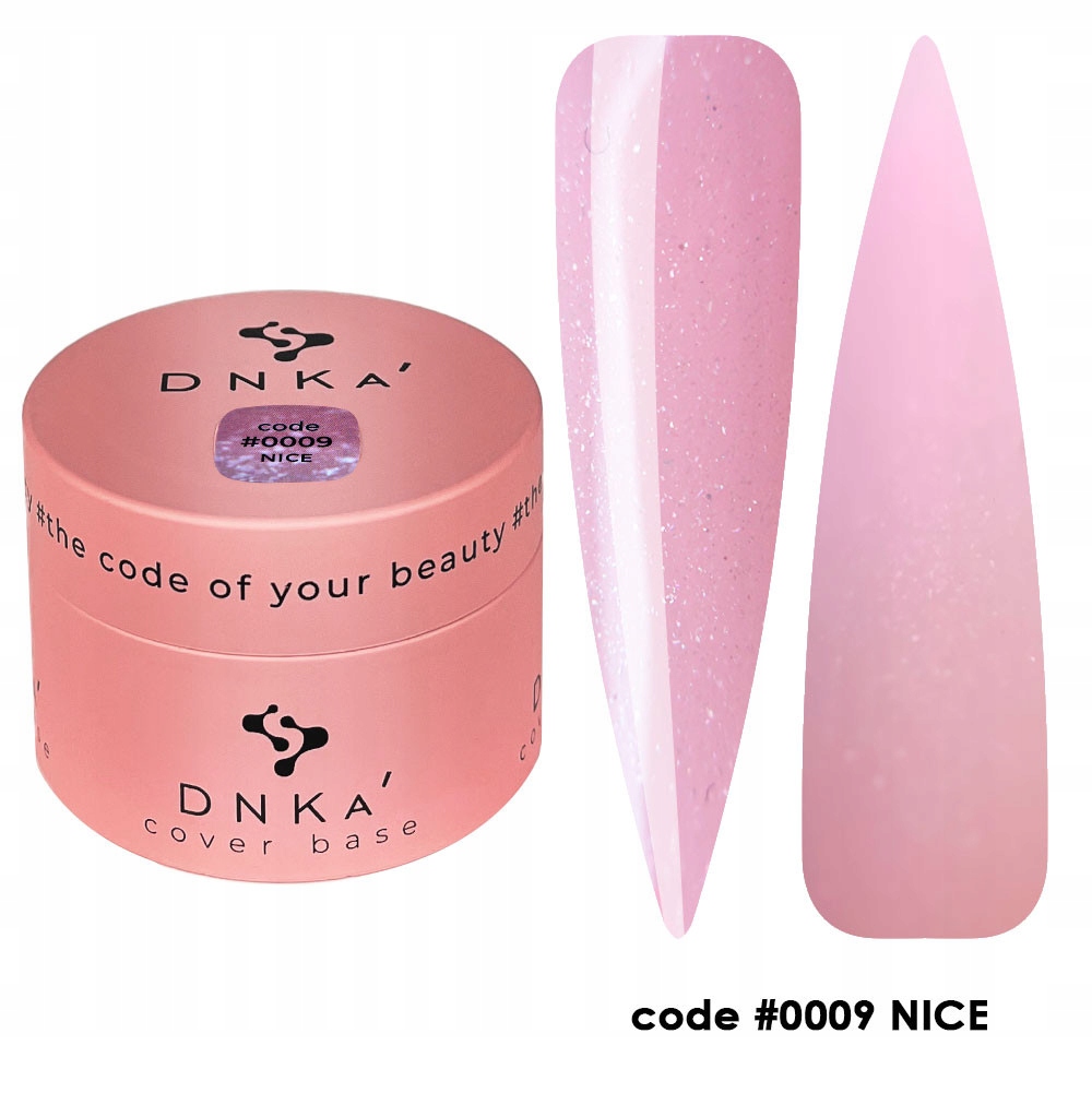 DNKa Rubber Base French Cover 30ml #0009 Nice Hybridní kamuflážní báze