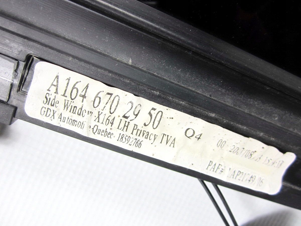 window side bodywork rear rear part left Mercedes GL X164