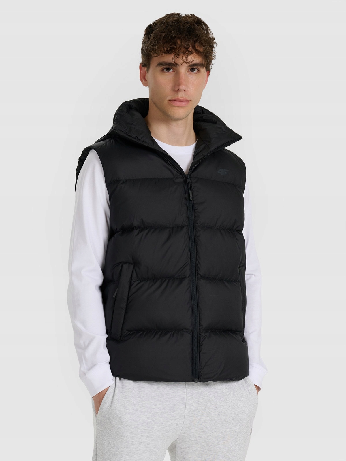 Bunda Bez Rukávů péřová vesta 4F pánská 3XL