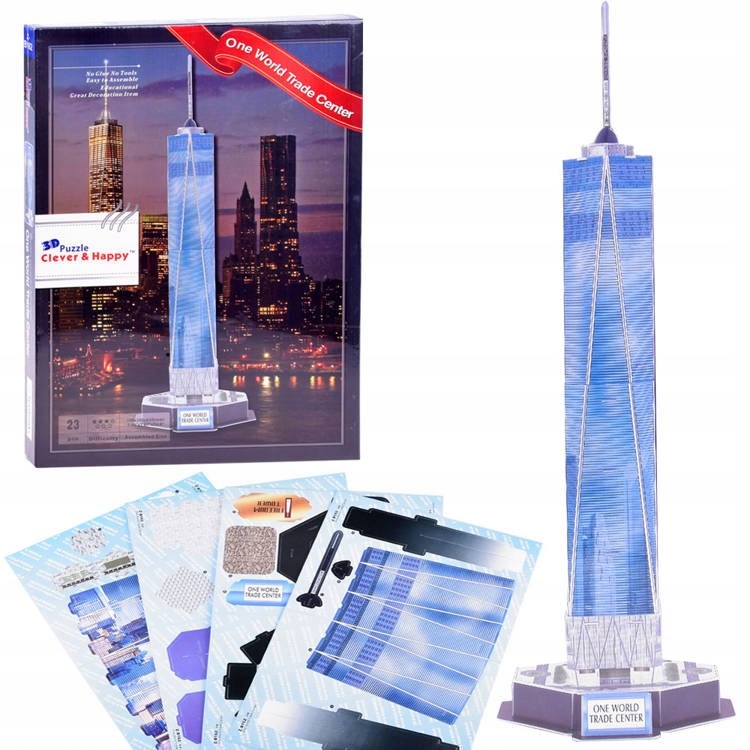 

Puzzle 3D 23el World Trade Center Nowy Jork ZA3787