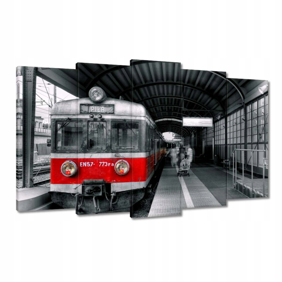 Obrazy 100x60 Vlak na pilu EB57-773ra
