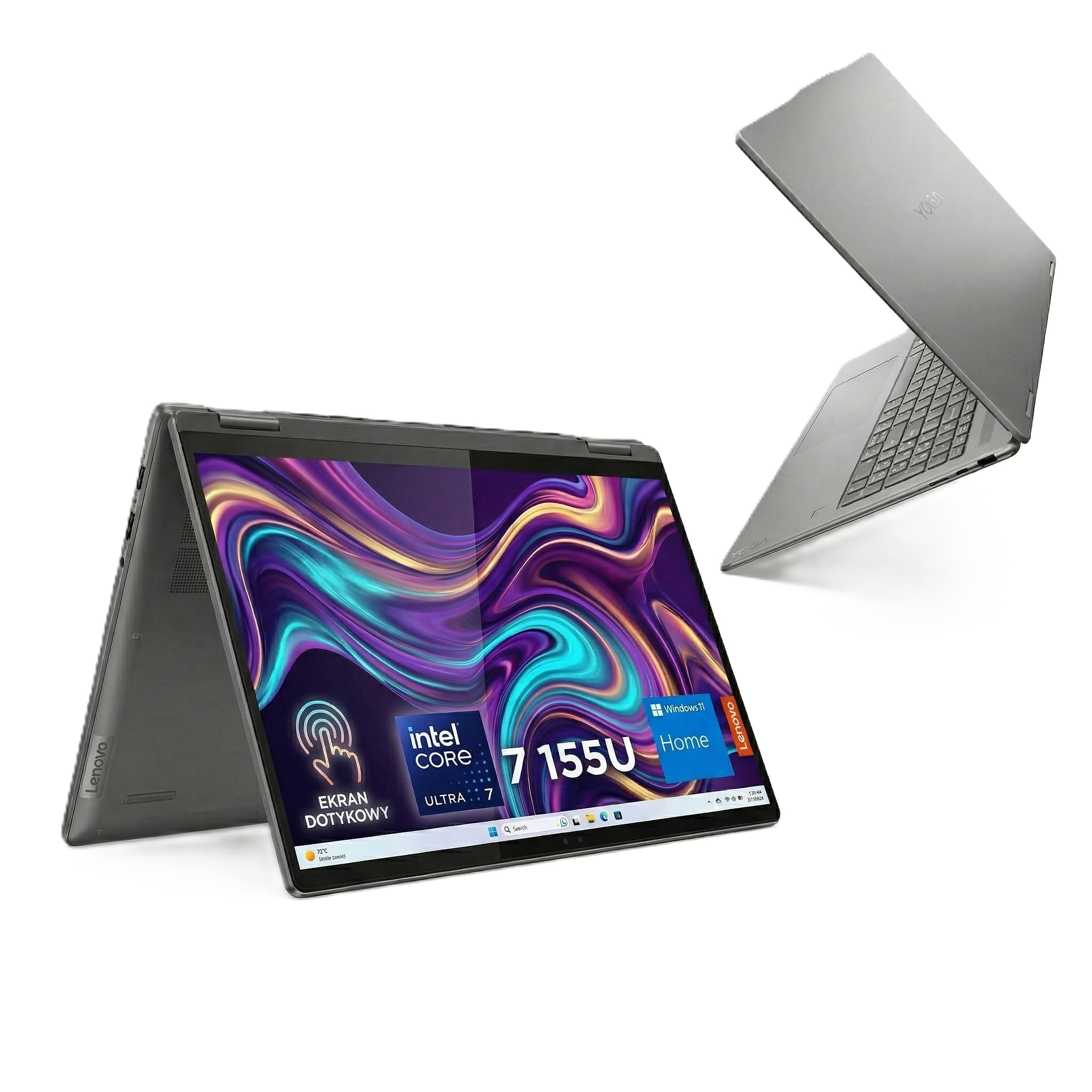 Lenovo Yoga 7 2v1 Intel Core Ultra 7 155U 16GB 1TB Fhd+ Dotyk Čtečka W11