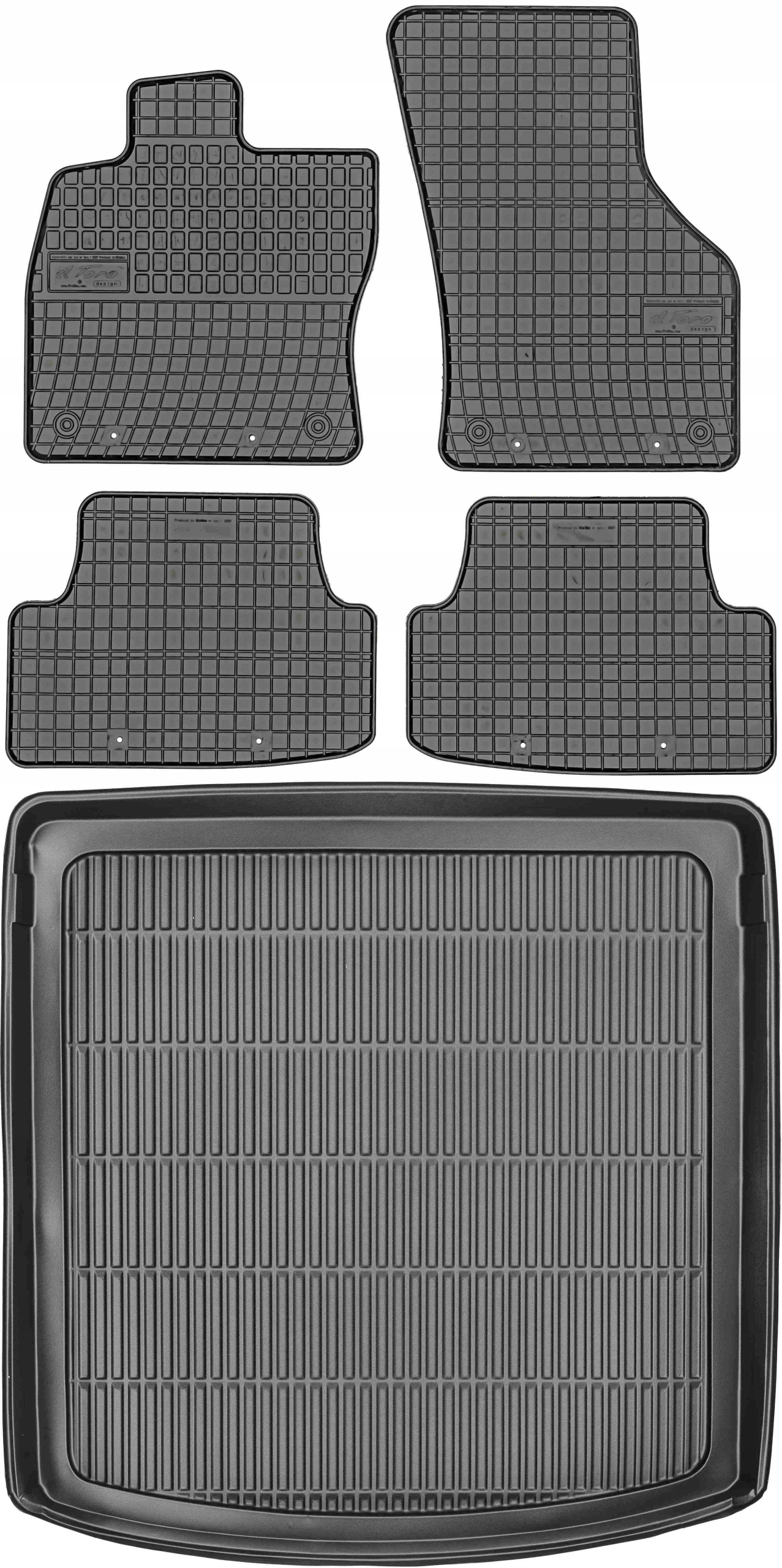 Seat Leon III St 2013-2020 Gumové rohože rohož
