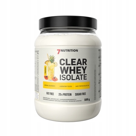 7NUTRITION Clear Whey Isolate 500G Doplněk Stravy Izolát Bílkovina Masa
