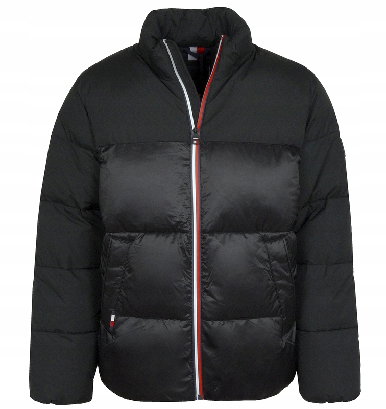 Tommy Hilfiger, pánská prošívaná bunda, černá, XXL