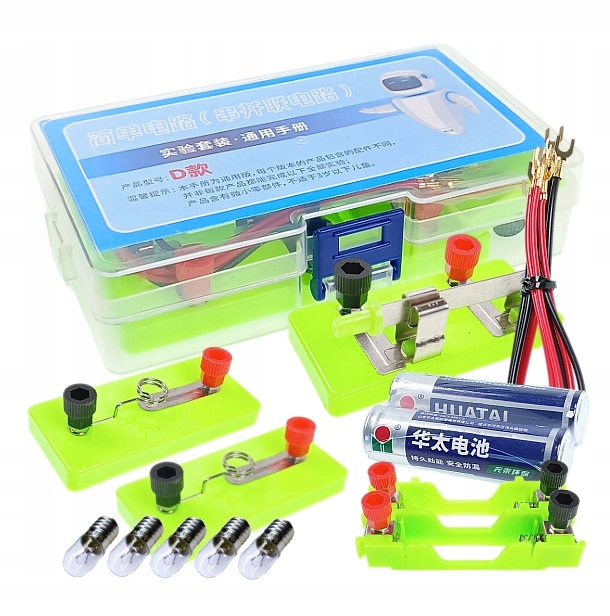 ZESTAW DYDAKTYCZNY DO DOŚWIADCZEŃ I BUDOWY PROSTYCH OBWODÓW ELEKTRYCZNYCH