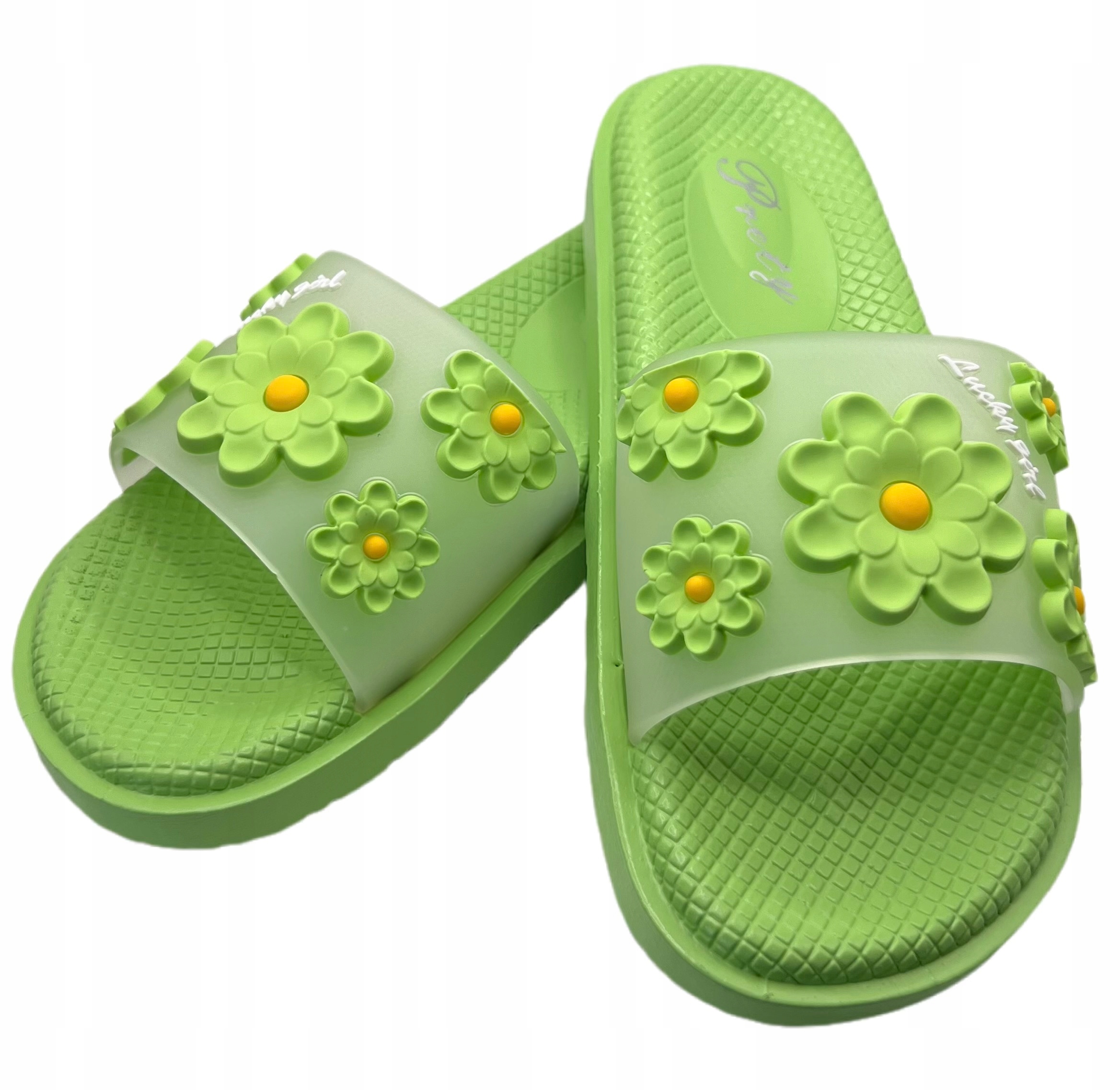 KLAPKI DAMSKIE BASENOWE PLAŻOWE NA LATO LEKKIE 38