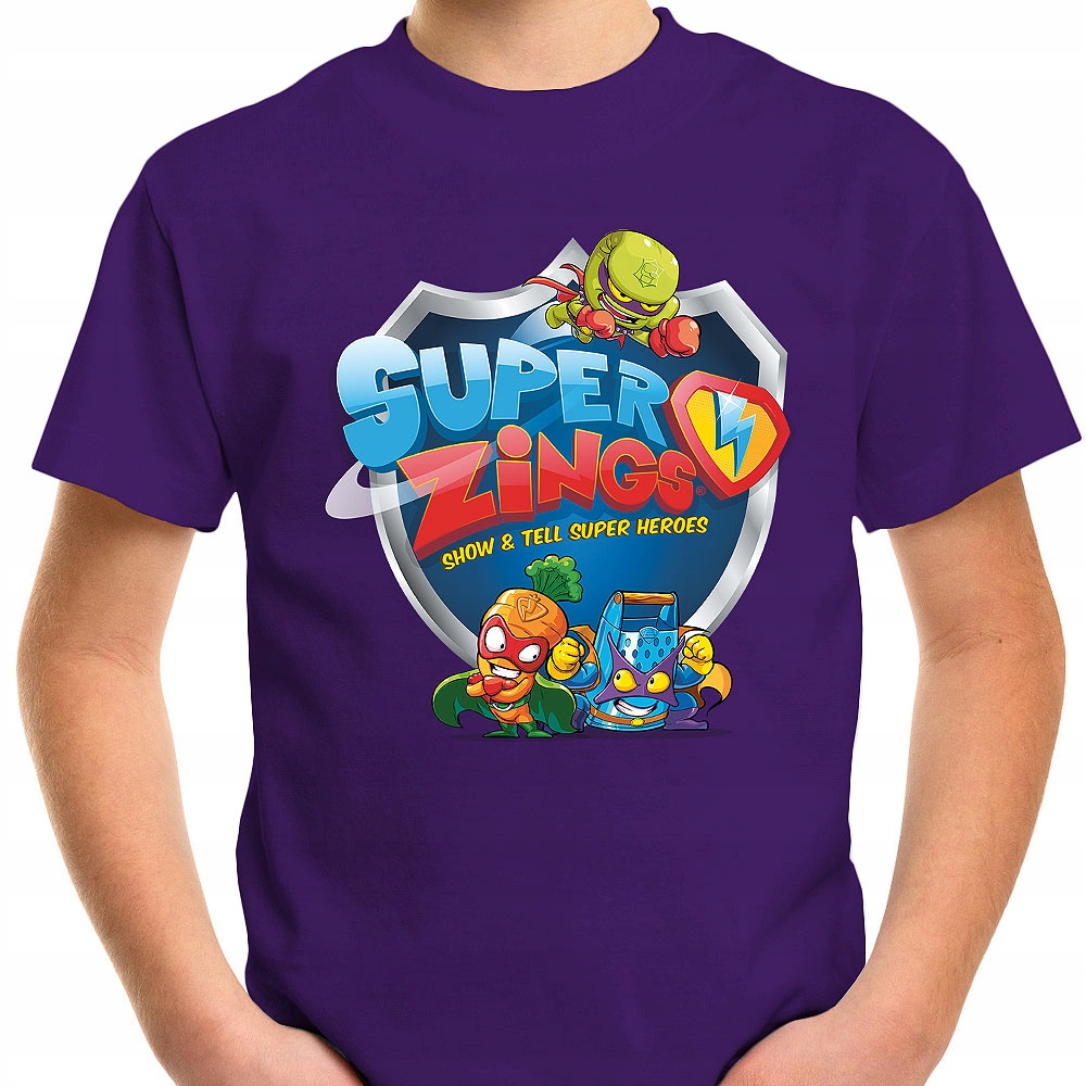 T-SHIRT KOSZULKA DLA DZIECKA SUPER ZINGS 116 SUPER JAKOŚĆ