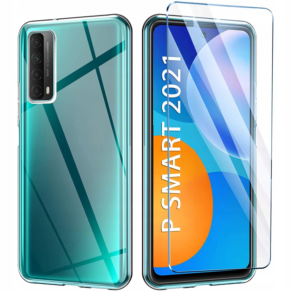 

Etui Slim Clear Case do Huawei P Smart 2021 +Szkło