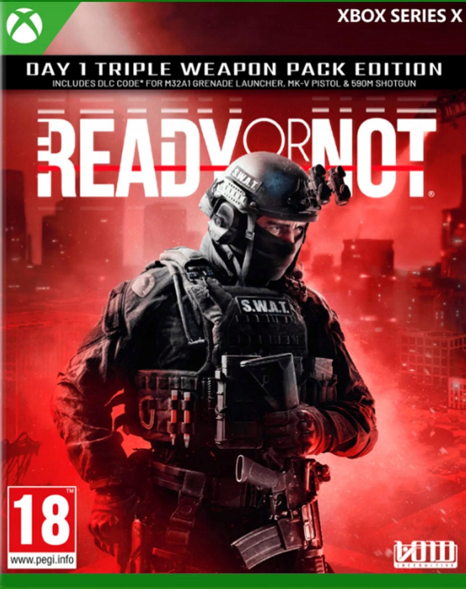 Ready or Not Xbox Series X|s Klucz CD Key Kod Bez Vpn