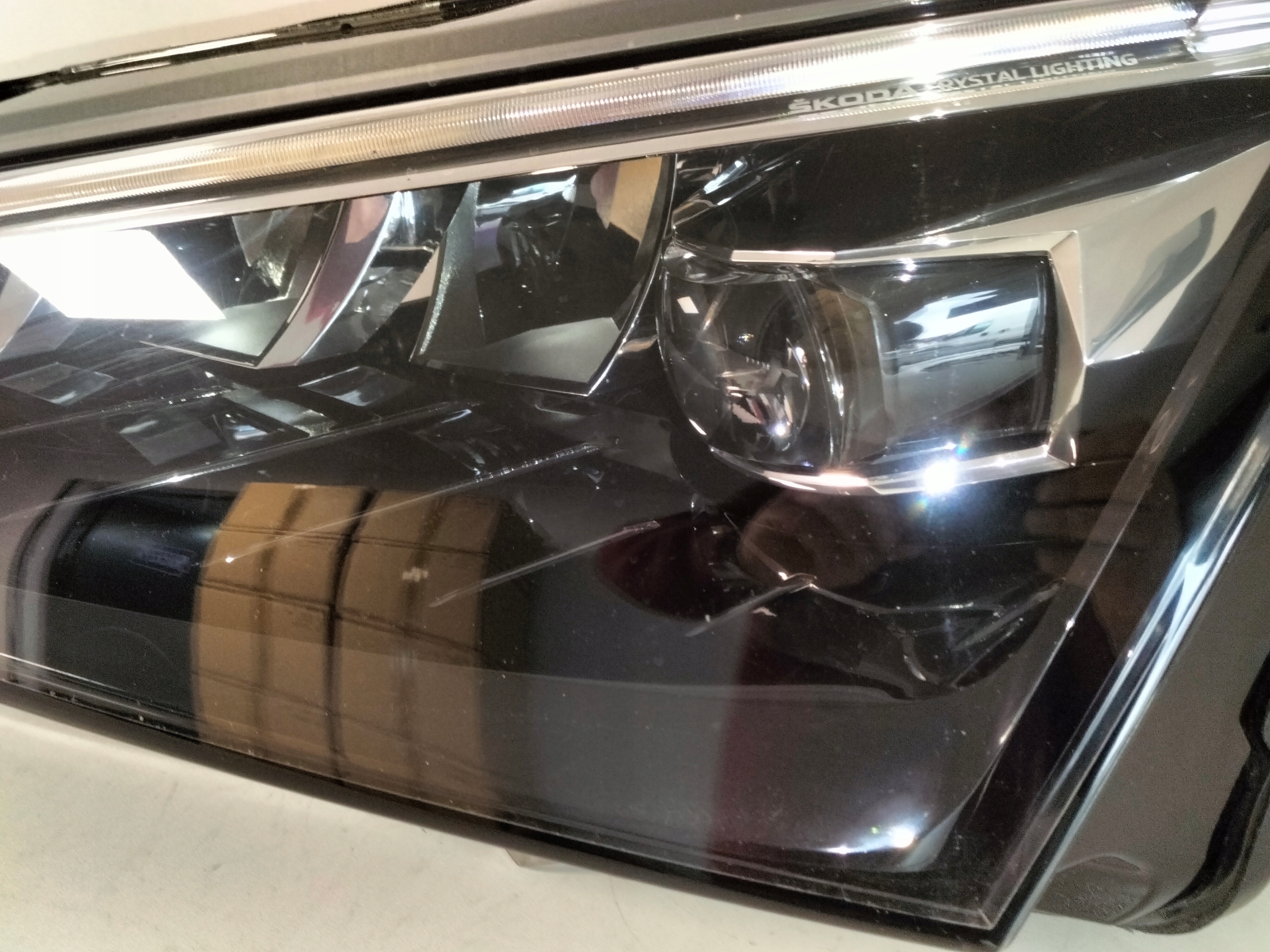 light front reflektor left SKODA SCALA 19- FULL LED CRYSTAL LIGHTING