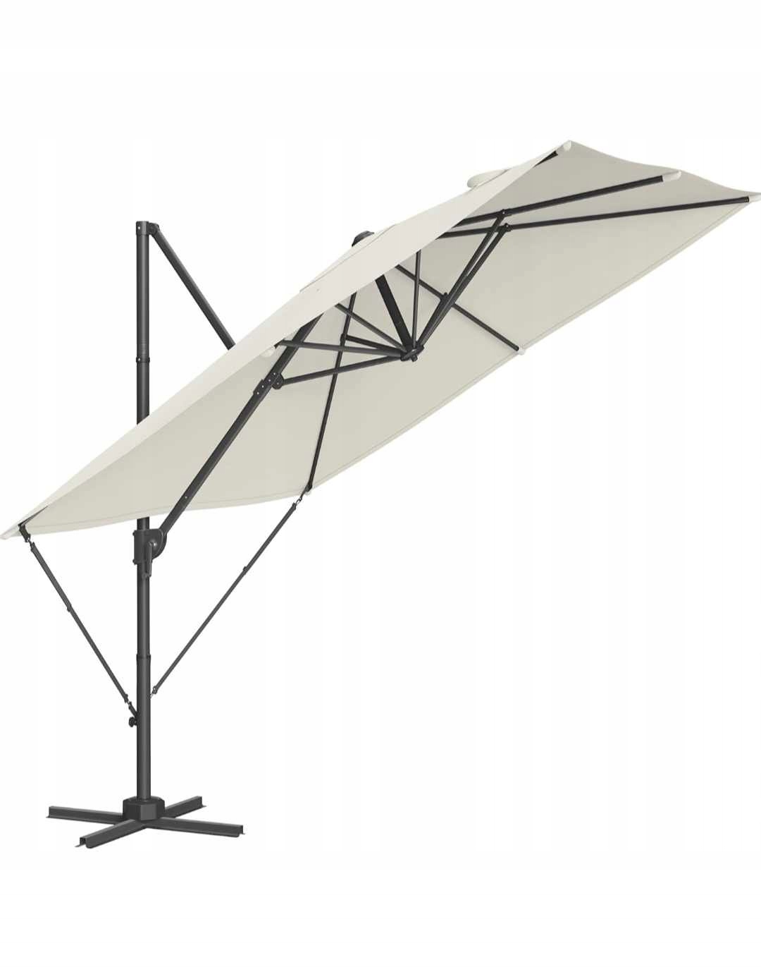 Parasol Songmics ecru 270 x 240 cm